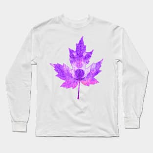 Maple Leaf Wolf Long Sleeve T-Shirt